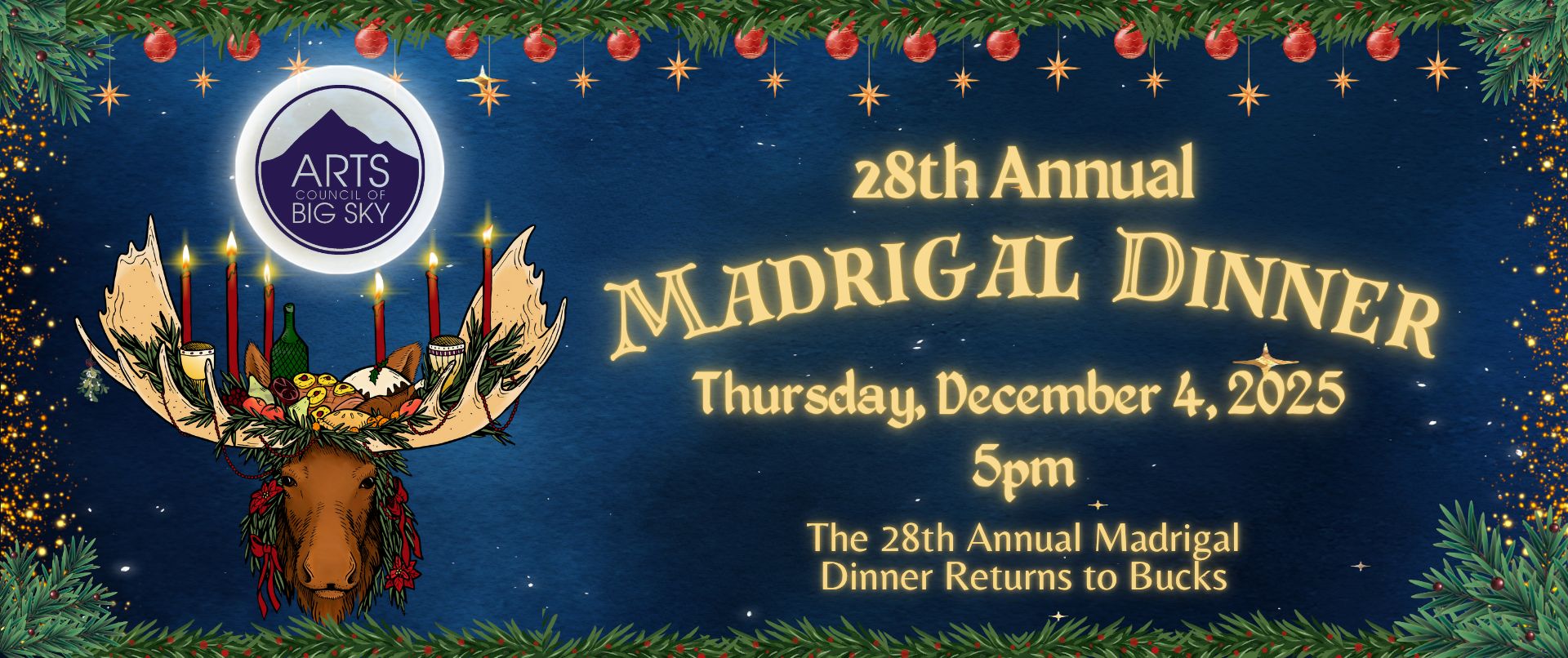25 Madrigal Dinner Poster 85x11 4