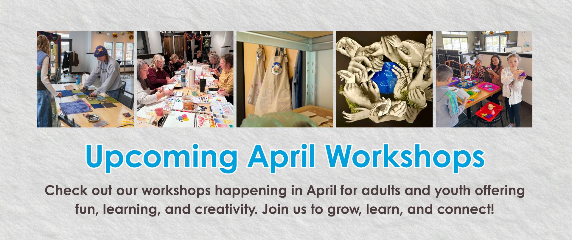 Blue Gradient Minimalist Upcoming Events Flyer 2